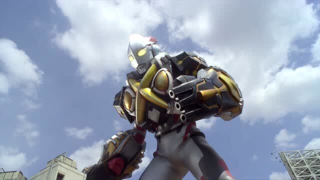 艾克斯用芝顿龙卷风,破了怪兽的防御,这招是真的帅啊