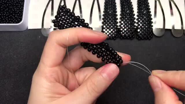 可以带回家做的手工活,发夹简单好做