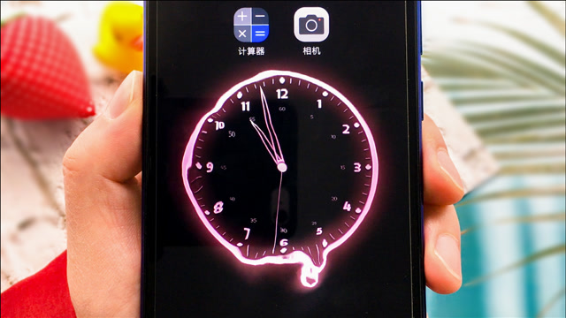 教你制作手机息屏时钟,锁屏状态也可以看时间,触碰还有水波涟漪