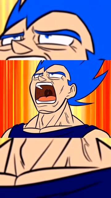 恶搞龙珠:贝吉塔被开芙拉逼出新的变身方式,好搞笑!