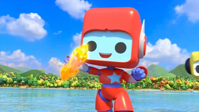 百变布鲁可:布布把吐司蛋打飞,双冠蜥将原石传给布布!