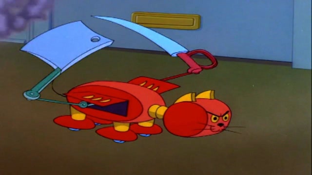 猫和老鼠:杰瑞大战机器鼠,他俩瞬间把家拆了!