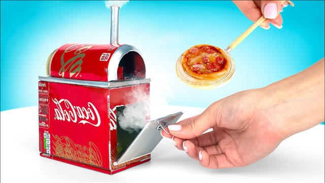 手工达人创意diy,用易拉罐制作"小烤箱",成品实用又好玩!