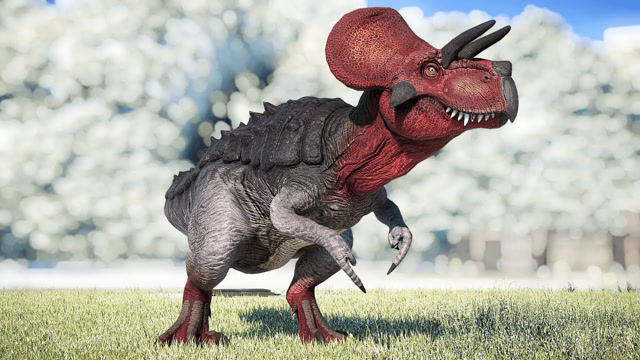 终极龙,雷克斯暴龙,狂暴迅猛龙,狂暴龙,三角龙 ~ 侏罗纪进化