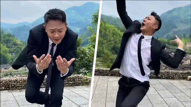 印小天跳舞贺建党100周年,舞姿优美感情饱满,网友:舞蹈段位封神