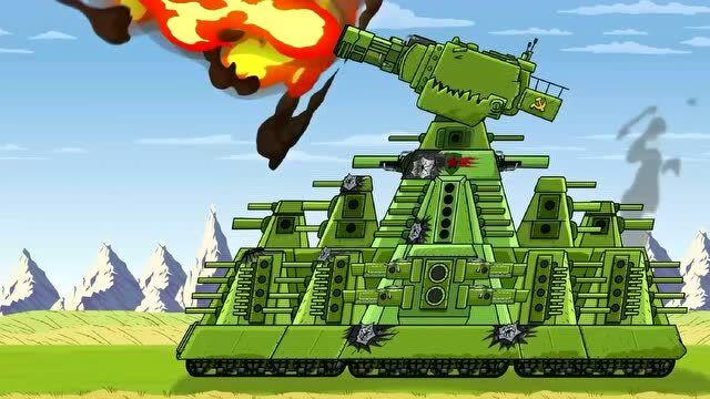 坦克世界动画:苏联新坦克kv99