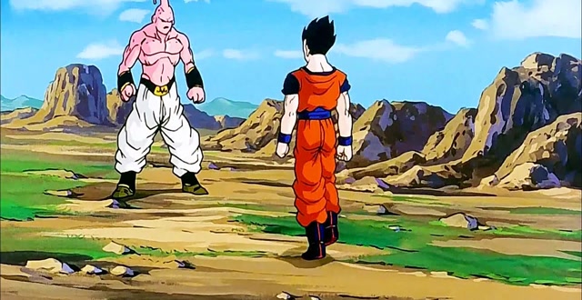 神秘悟饭迎战魔人布欧