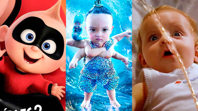 这三个超能力小孩谁最调皮了?哪吒又闹东海龙宫,虾兵蟹将被打惨