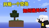 我的世界：出生在一个空岛上，我该如何通关MC？
