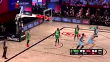 海公公今天好状态！海沃德突破1v3双手灌篮