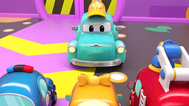 汽车城之汽车宝宝总动员:颜料弄得到处都是