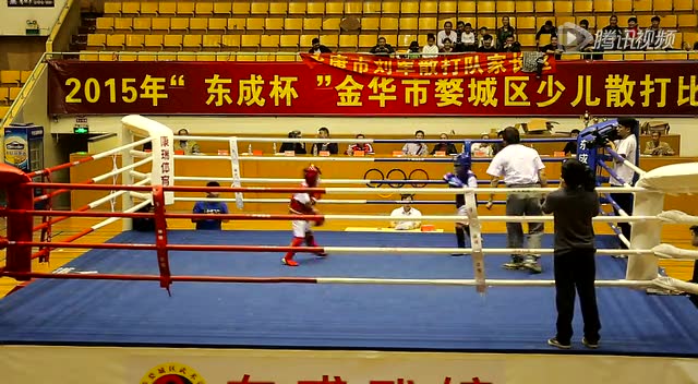 刘军散打队--蓝方郎智超红方徐瑜佐决赛胜!