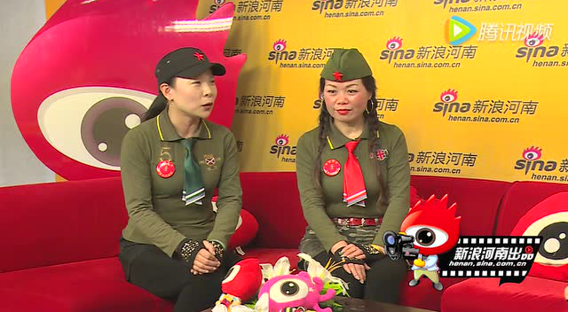 郑州辛馨水兵舞团做客新浪河南会客厅