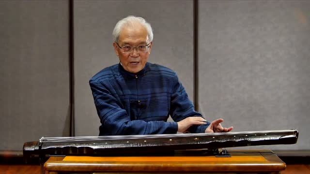 龚一老师讲解古琴艺术:左手指法