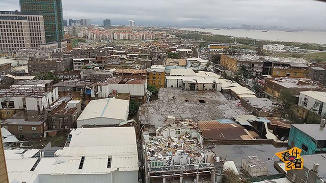实拍超级台风"莫兰蒂"席卷厦门,旅游城市秒变丛林