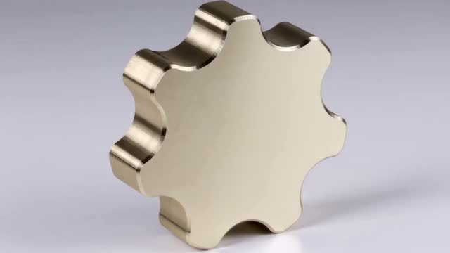 牛人铣出来的金属工件,头一次见这么漂亮的