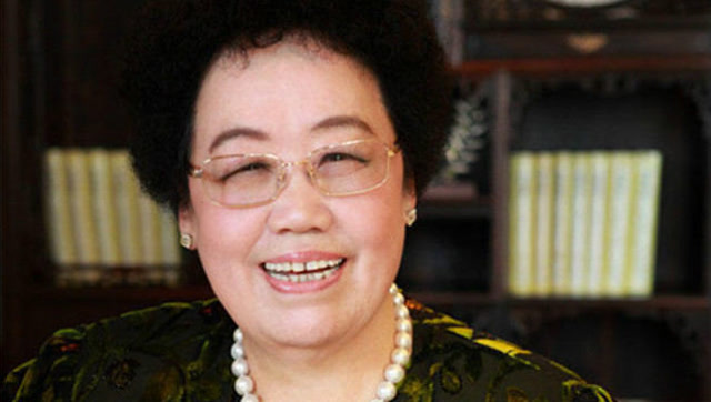 中国女首富陈丽华:房地产来养活我的紫檀