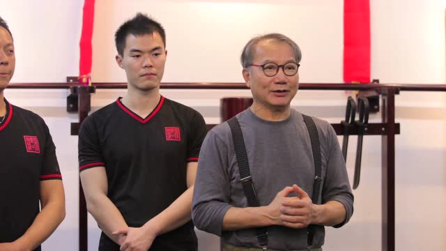 温鉴良实用咏春拳深圳分会开幕仪式