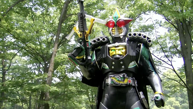 假面骑士zeronos初次变身战斗,击败了电王不能打败的异魔神