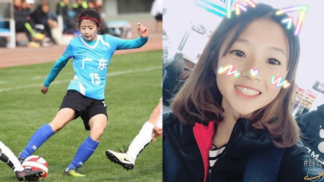 中国女足17岁熊熙,甜美可爱心都化了