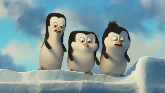 这三小只疯狂企鹅的疯狂追蛋行为开启了一场冒险