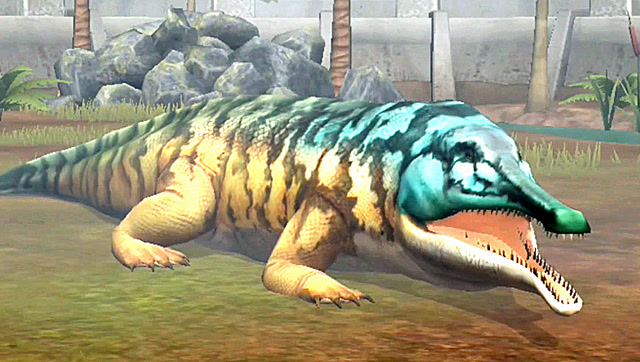 小鸢解说 侏罗纪世界200第50关战斗,长吻迷齿龙