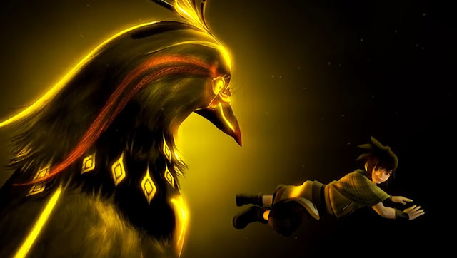 秦时明月,少羽为保护天明,将天明顶入密道,天明遇到三足金乌