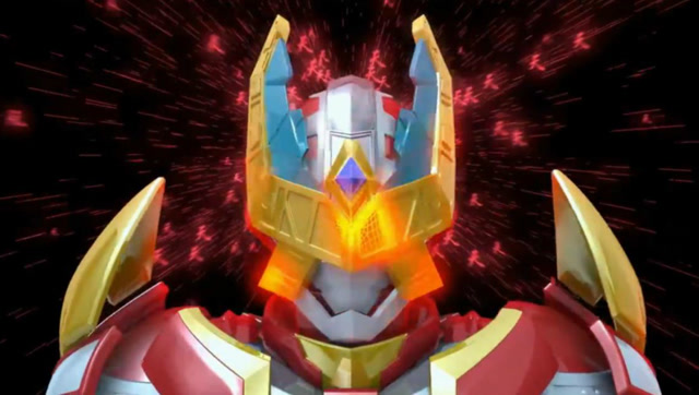 铠甲勇士:刑天与路法的终极大战,变身战神刑天,造型太帅了!