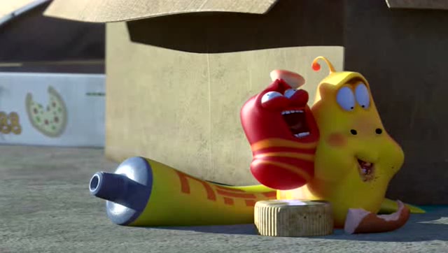 爆笑虫子第三季:小红虫和臭屁虫不小心被胶水粘到了一起