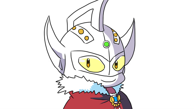 可爱的q版泰罗奥特曼头像儿童卡通简笔画