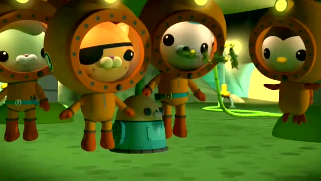 海底小纵队:突突兔的章鱼实验室一照明,海里的动物们都跑了