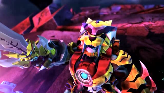 完全体的乔伊释放巨大的能量球,五灵卫能抵挡这强大的力量吗