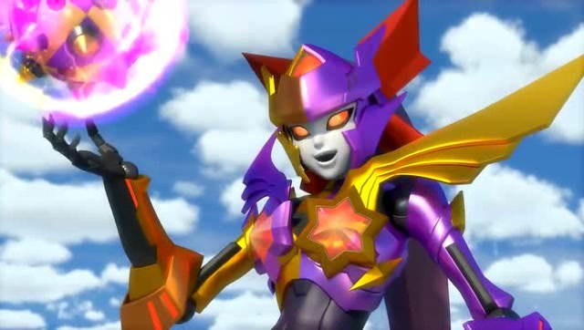 《神兽金刚》赵燕为了就林聪被天慧星击中无法进行战斗