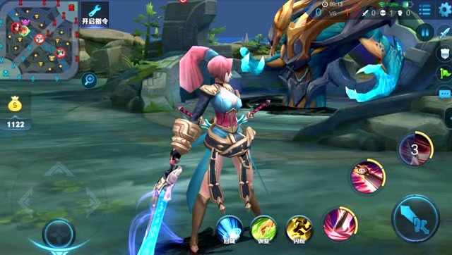 王者荣耀:花木兰的剑舞者皮肤感觉白买了