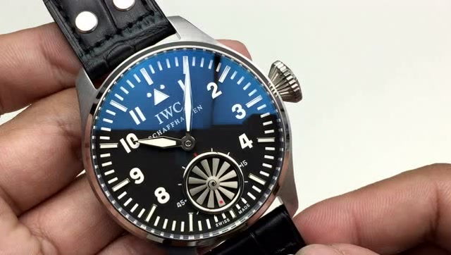 iwc万国飞行员涡轮大飞视频评测【冰哥玩表】