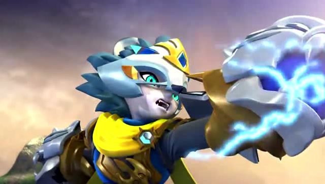 梦想召唤王:拳皇闪电豹出现了,思瑞和仁川召唤龙战士和超能战警