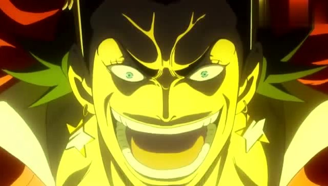 海贼王 他一拳把三档路飞的象拳打败,自称为神明