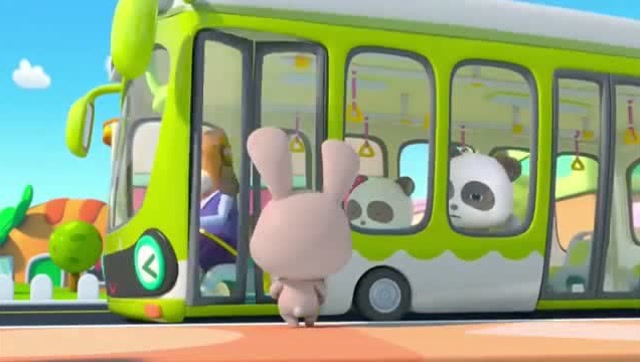 奇妙儿歌音乐剧 奇奇妙妙驾驶公共汽车小动物回家