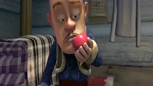 熊出没光头强天天吃西红柿,马上都快要吃吐了,真是令人心疼