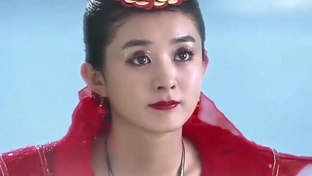 追鱼传奇:红绫跃龙门变龙,岸边张珍苦苦挽留