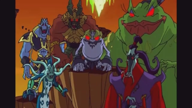 经典动漫之成龙历险记为了最后一道地狱之门七个恶魔互相争夺