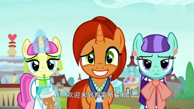 小马宝莉:小马谷的面包好重啊,竟然能把柜台都压垮了!