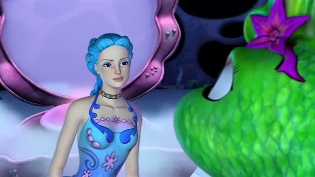 《芭比彩虹仙子之美人鱼公主》你们的愿望都是一样的,为了救王子