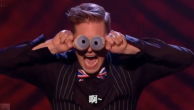 2018英国达人秀幽默魔术师,在决赛获得了第四名的精彩表演!