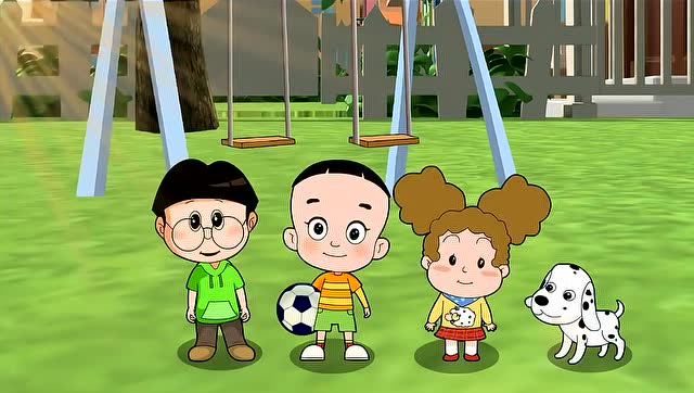 大头儿子积极坦白了得到了小明和棉花糖的原谅