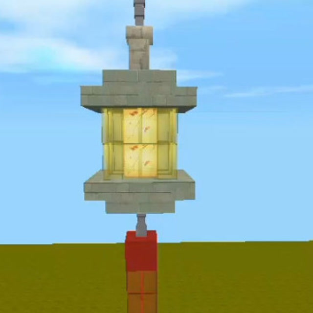 迷你世界:古风灯教程