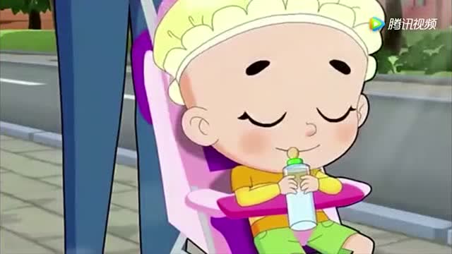 大头儿子:妈妈喂小宝宝喝奶,可是小宝宝想吃鸡腿怎么办?