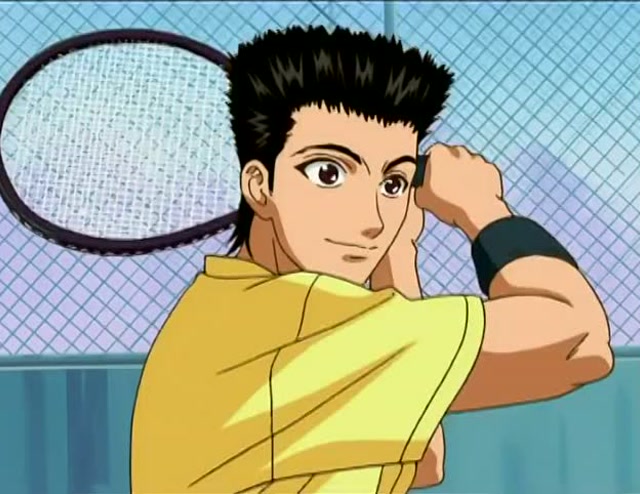 网球王子:全国大赛,二年级的桃城武还真不是一年级越前的对手!