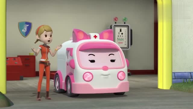 变形警车珀利:小娟的修理技术很高明的