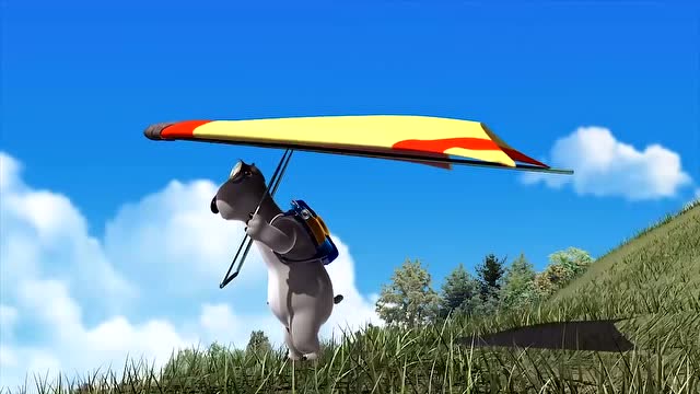 倒霉熊:滑翔伞的100种错误示范